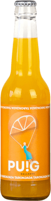 39,95 € Free Shipping | 24 units box Soft Drinks Puig Spain Small Bottle 20 cl Naranja — Orange