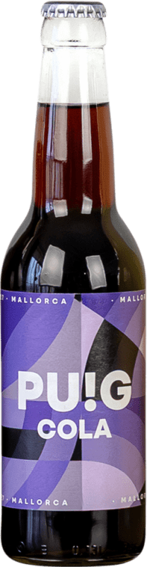 39,95 € Kostenloser Versand | 24 Einheiten Box Softdrinks Puig Spanien Kleine Flasche 20 cl Cola