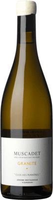 46,95 € Free Shipping | White Wine Jérôme Bretaudeau Granite Clos des Perrières A.O.C. Muscadet-Sèvre et Maine Loire France Melon de Bourgogne 75 cl
