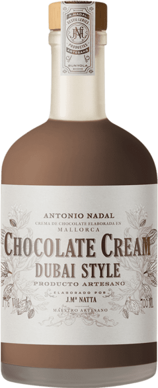 14,95 € Kostenloser Versand | Sahnelikör Antonio Nadal Dubai Style Spanien 70 cl Chocolat — Schokolade