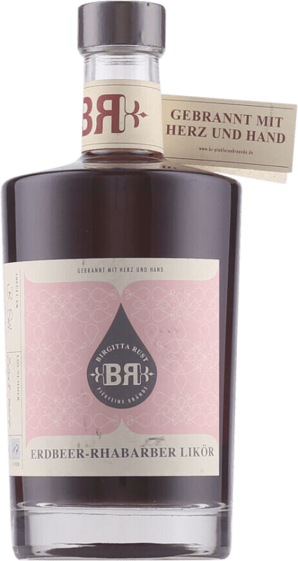 22,95 € Free Shipping | Liqueurs Birgitta Rust Germany Medium Bottle 50 cl Fresa — Strawberry, Rhubarb