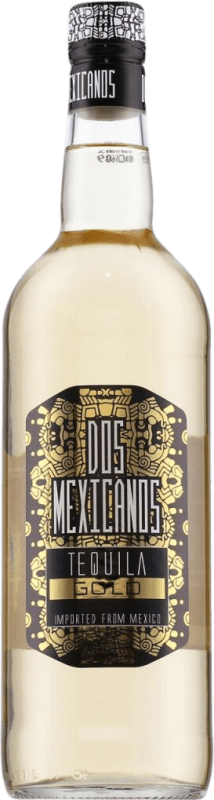 17,95 € Kostenloser Versand | Tequila Dos Mexicanos Gold — Edition Gold Mexiko 1 L