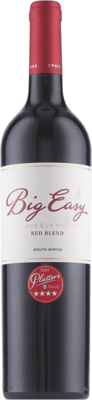 25,95 € 免费送货 | 红葡萄酒 Ernie Els Big Easy Blend — 混合, Red — 红色 南非 75 cl