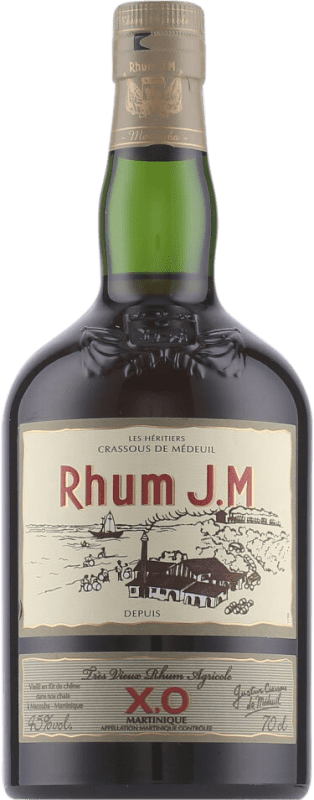 79,95 € Envío gratis | Ron Rhumerie JM Agricole — Agrícola XO Extra Old — Extra Viejo, Vieux — Envejecido Añejado Martinica 75 cl