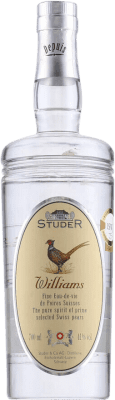 92,95 € Envío gratis | Orujo Aguardiente Studer & Co Suiza 70 cl Pera Williams