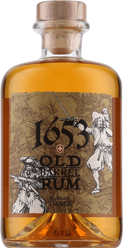 66,95 € Бесплатная доставка | Ром Studer & Co 1653 Barrel — Бочка Old — Старый Швейцария 70 cl