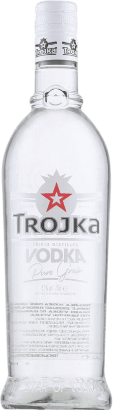 19,95 € Spedizione Gratuita | Vodka Trojka Pure — Puro Svizzera 70 cl Grain