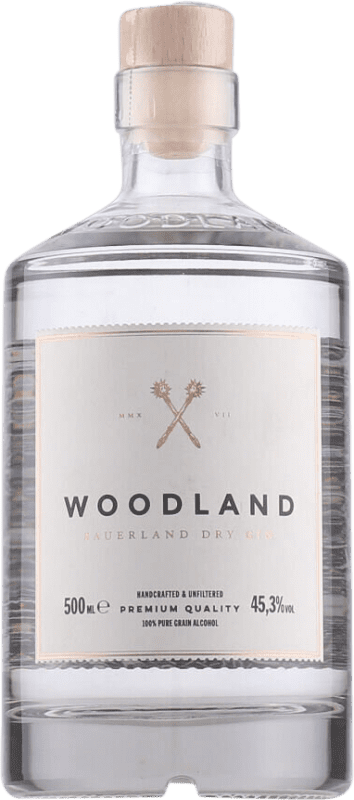 34,95 € Free Shipping | Genever Gin Woodland Sauerland Germany Medium Bottle 50 cl