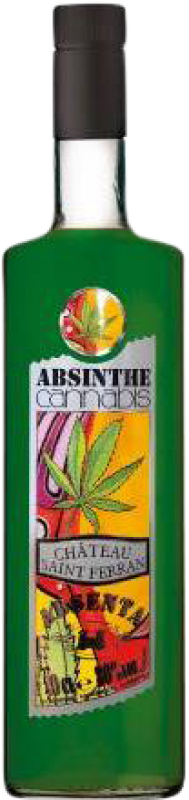 23,95 € Бесплатная доставка | Абсент Château Saint Ferran Испания 70 cl Cannabis — Каннабис