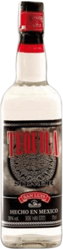 13,95 € Kostenloser Versand | Tequila Slaur Sardet San Luis Silver — Edition Silber Frankreich 70 cl