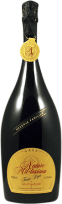 44,95 € 免费送货 | 白起泡酒 Oliveda Brut Nature — 天然干型起泡酒 Millésimé, 特别 珍藏 D.O. Cava 加泰罗尼亚 西班牙 Macabeo — 马卡贝奥, Xarel·lo — 哈雷洛, Parellada — 帕雷利亚达 大瓶 — Magnum 1,5 L