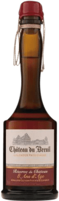 45,95 € Envio grátis | Calvados Château du Breuil Reserva I.G.P. Calvados Pays d'Auge França 8 Anos 70 cl
