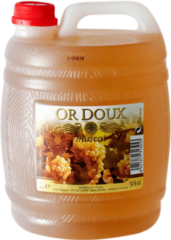 11,95 € Envío gratis | Vino Dulce Pina. Bellod España Moscatel Garrafa 2 L PET