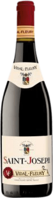 37,95 € Spedizione Gratuita | Vino Rosso Vidal-Fleury A.O.C. Saint-Joseph Rhône Francia Syrah 75 cl