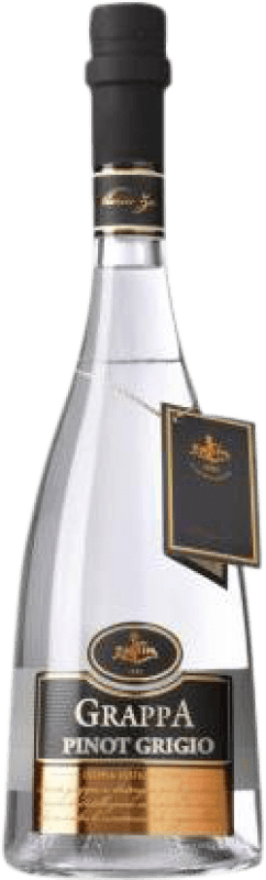 19,95 € Envio grátis | Grappa Zanin Regardin Itália Pinot Cinzento 70 cl