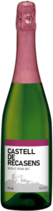 5,95 € Бесплатная доставка | Розовое игристое вино Castell de Recasens D.O. Cava Каталония Испания 75 cl