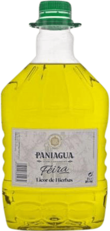 49,95 € Envoi gratuit | Liqueur aux Herbes Miño Paniagua Espagne Jerrican 3 L PET Orujo