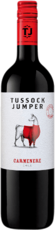 10,95 € Free Shipping | Red Wine Tussock Jumper Chile Carmenère 75 cl
