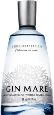 67,95 € Envío gratis | Ginebra Gin Global Premium Mare España 1 L