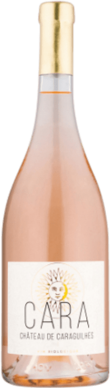 12,95 € Spedizione Gratuita | Vino Rosato Château Caraguilhes Francia Garnacha — Grenache, Cinsault 75 cl