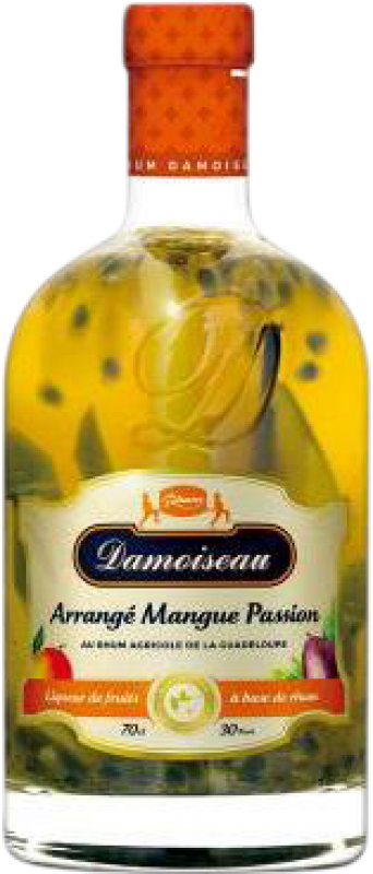 39,95 € Free Shipping | Rum Damoiseau Guadeloupe 70 cl Passion Fruit, Mango