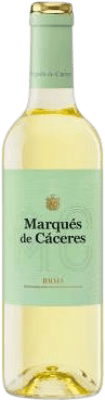 5,95 € Spedizione Gratuita | Vino Bianco Marqués de Cáceres D.O. Rueda Castilla y León Spagna Verdejo Bottiglietta Terzo 35 cl