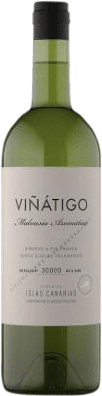 32,95 € 免费送货 | 白葡萄酒 Viñátigo D.O. Ycoden-Daute-Isora 加那利群岛 西班牙 Malvasia — 玛尔瓦西亚 75 cl Fruity — 果味