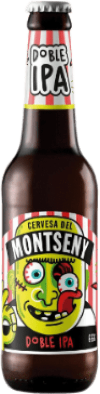 4,95 € 送料無料 | ビール Guineu Montseny IPA — India Pale Ale, Doble Malta — ダブルモルト スペイン 1/3ボトル 33 cl