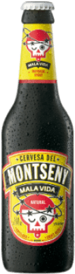 5,95 € 送料無料 | ビール Guineu Montseny Mala Vida スペイン 1/3ボトル 33 cl