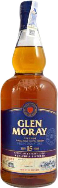 73,95 € 免费送货 | 单一麦芽威士忌 Glen Moray 英国 15 岁 70 cl