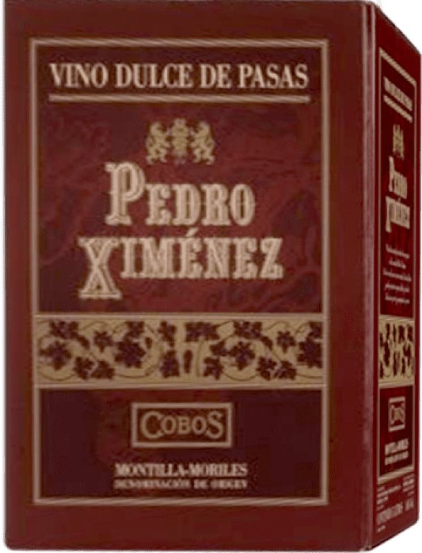 72,95 € 免费送货 | 加强葡萄酒 Navisa Cobos D.O. Montilla-Moriles 安达卢西亚 西班牙 Bag in Box — 盒中袋 5 L