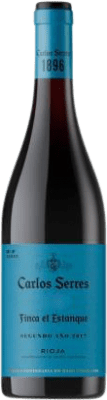 19,95 € Free Shipping | Red Wine Carlos Serres El Estanque 2º Año Vino de Finca — Estate Wine D.O.Ca. Rioja The Rioja Spain Tempranillo, Graciano 75 cl