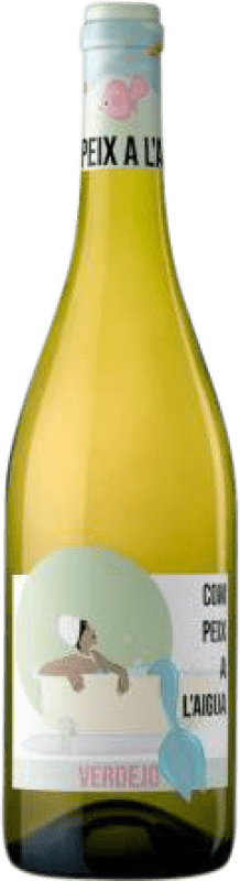 6,95 € Kostenloser Versand | Weißwein Vins de Pedra Com Peix a L'Aigua Spanien Verdejo 75 cl