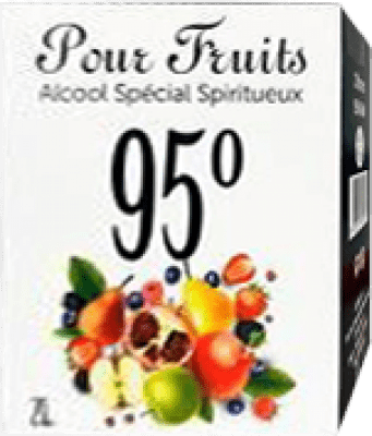 51,95 € Envío gratis | Orujo Aguardiente Alcool pour Fruits 95º Spritueux Special — Especial, Maceración España Bag in Box 2 L
