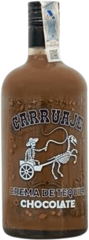 9,95 € Kostenloser Versand | Sahnelikör Sabores Extremeños Spanien 70 cl Chocolat — Schokolade, Tequila