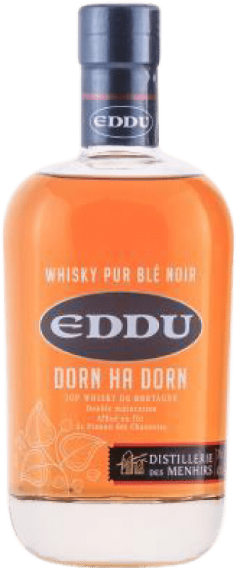 54,95 € 送料無料 | シングルモルトウイスキー Menhirs Eddu Dorn Ha Dorn フランス 70 cl