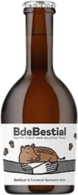 6,95 € 免费送货 | 啤酒 Bdegust Bestial 西班牙 三分之一升瓶 33 cl