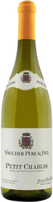 19,95 € Envío gratis | Vino Blanco Vaucher Père & Fils A.O.C. Petit-Chablis Borgoña Francia Chardonnay 75 cl