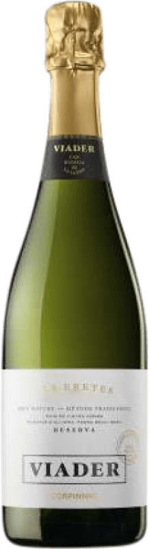 21,95 € 免费送货 | 白起泡酒 Viader Les Eretes Brut Nature — 天然干型起泡酒 珍藏 Corpinnat 加泰罗尼亚 西班牙 Macabeo — 马卡贝奥, Xarel·lo — 哈雷洛 75 cl