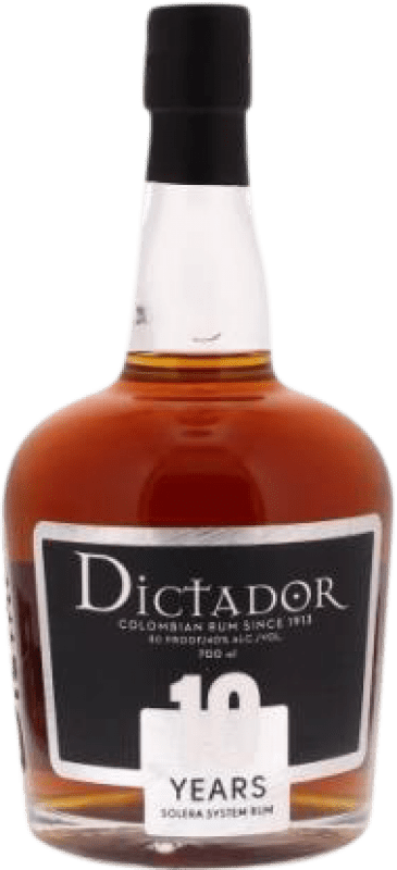 48,95 € Envoi gratuit | Rhum Dictador Colombie 10 Ans 70 cl