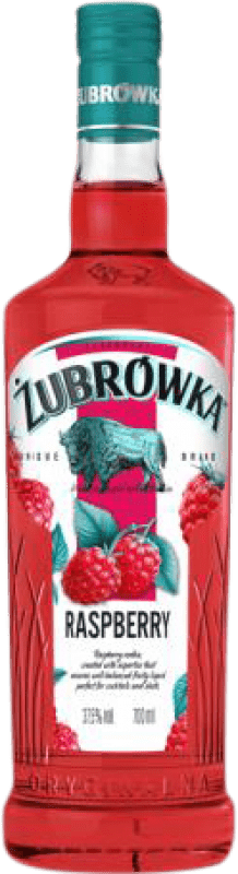 19,95 € Envio grátis | Vodka Zubrowka Polônia 70 cl Frambuesa — Framboesa