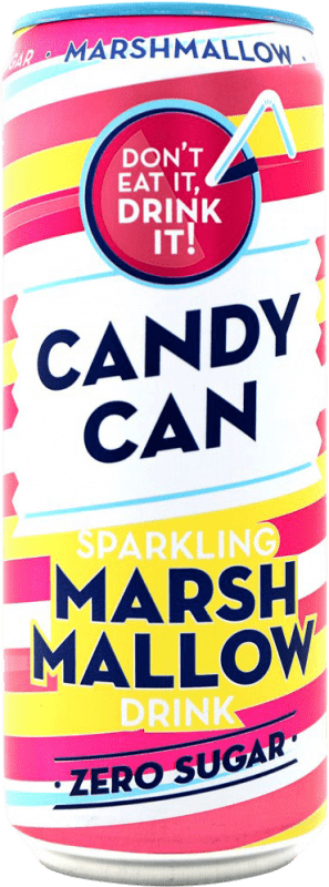 3,95 € 送料無料 | ソフトドリンク Candy Can アメリカ 缶 33 cl Marshmallow — マシュマロ