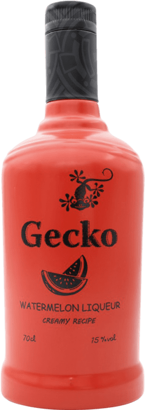 11,95 € Envío gratis | Crema de Licor Gecko Francia 70 cl Watermelon — Sandía