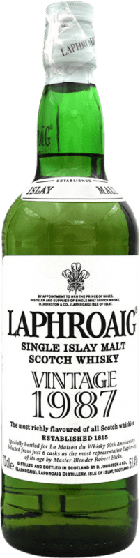 2 705,95 € 送料無料 | シングルモルトウイスキー Laphroaig 1987 Vintage イギリス 19 年 70 cl