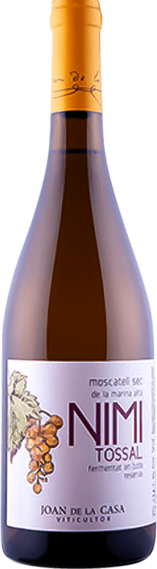 15,95 € Spedizione Gratuita | Vino Bianco Joan de la Casa Nimi Tossal Riserva D.O. Alicante Comunità Valenciana Spagna Moscatel — Moscato 75 cl