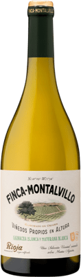 21,95 € Envío gratis | Vino Blanco Finca Montalvillo D.O.Ca. Rioja La Rioja España Garnacha, Maturana Botella Magnum 1,5 L