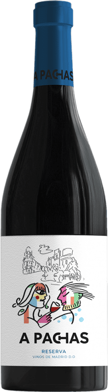 24,95 € 免费送货 | 红葡萄酒 A Pachas Seco — 干型 珍藏 D.O. Vinos de Madrid 马德里社区 西班牙 Tempranillo — 丹魄 75 cl
