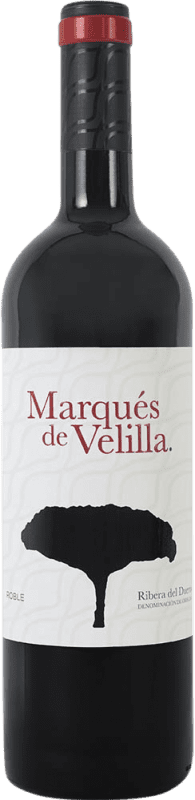 14,95 € 送料無料 | 赤ワイン Grandes Bodegas Marqués de Velilla Seco — 辛口 オーク D.O. Ribera del Duero カスティーリャ・イ・レオン スペイン Tempranillo — テンプラニーリョ 75 cl