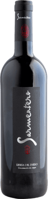 44,95 € 免费送货 | 红葡萄酒 Sarmentero 18 Meses Seco — 干型 橡木桶 D.O. Ribera del Duero 卡斯蒂利亚莱昂 西班牙 Tempranillo — 丹魄 75 cl Vegan — 纯素