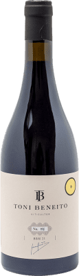 18,95 € Envío gratis | Vino Tinto Toni Beneito BBM23 Seco Comunidad Valenciana España Trepat 75 cl Vegano